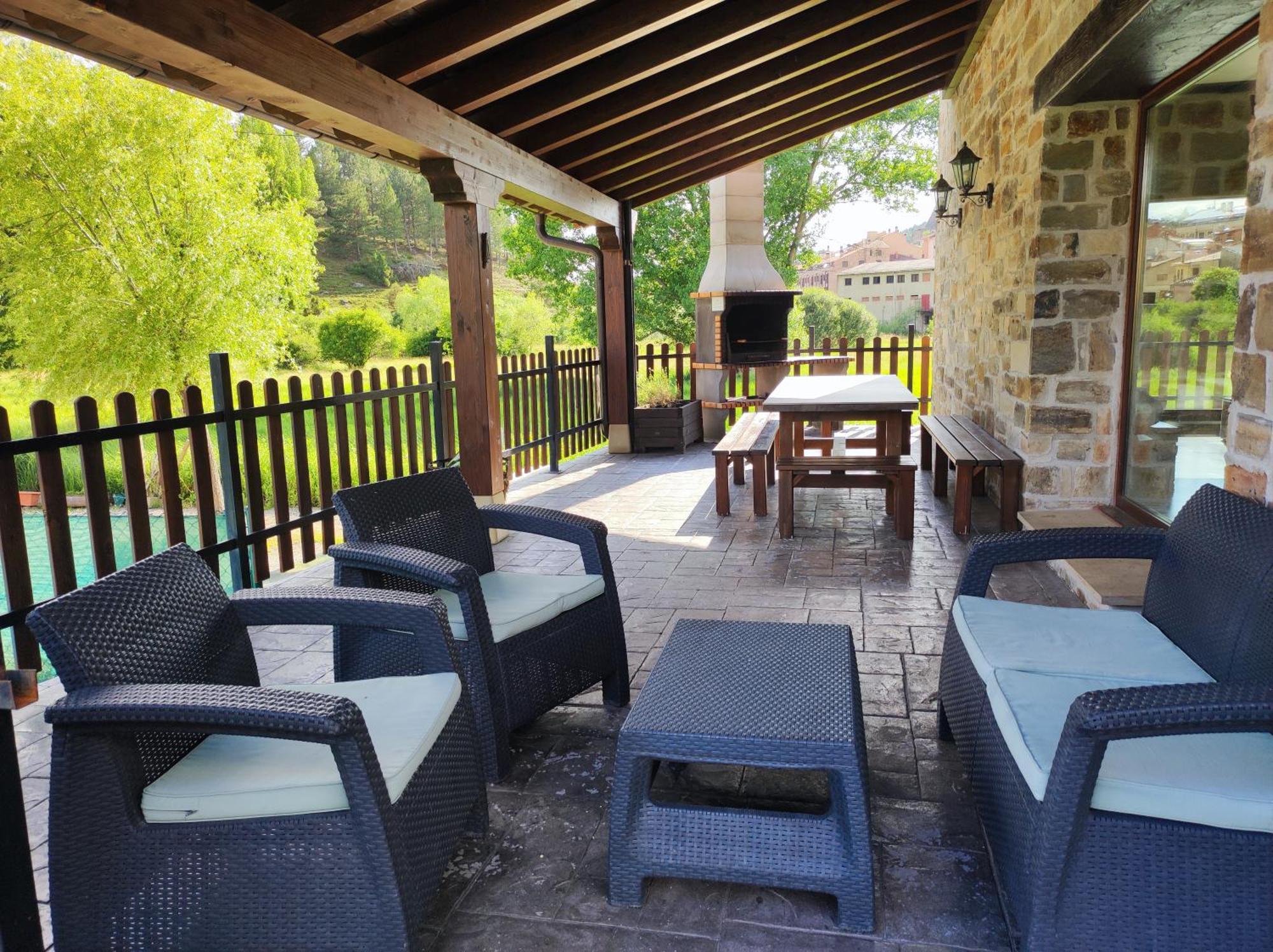 Casa Rural La Puerta Del Rio Lobos San Leonardo de Yagüe Εξωτερικό φωτογραφία