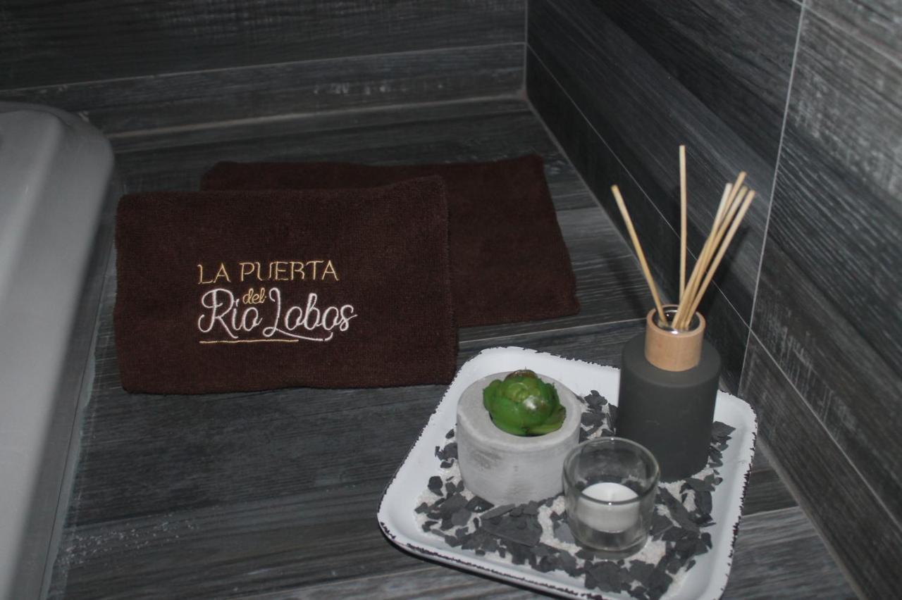 Casa Rural La Puerta Del Rio Lobos San Leonardo de Yagüe Εξωτερικό φωτογραφία
