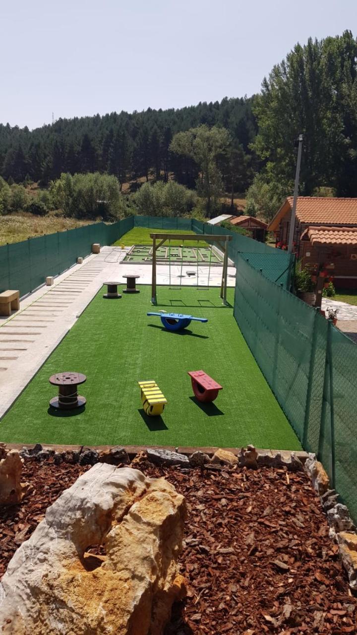 Casa Rural La Puerta Del Rio Lobos San Leonardo de Yagüe Εξωτερικό φωτογραφία