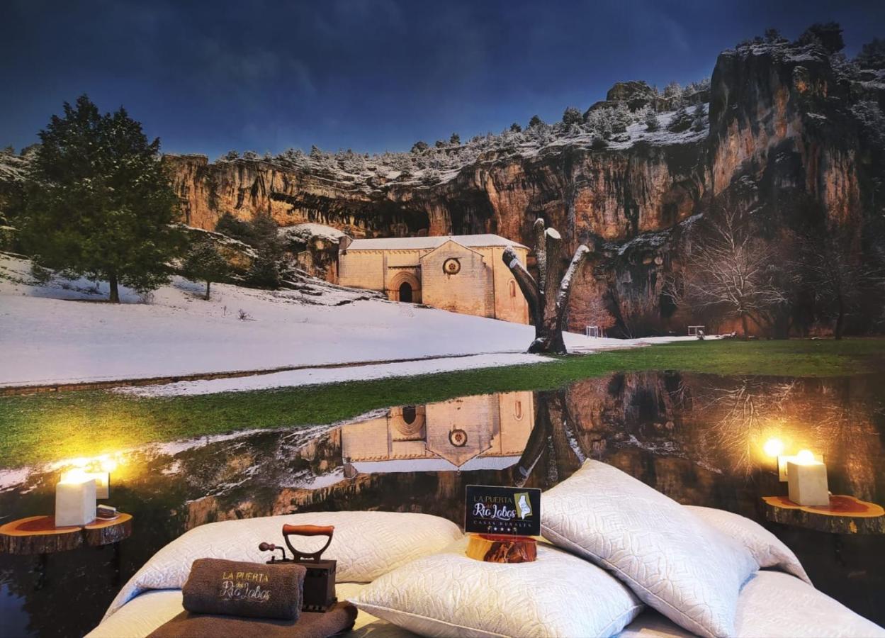 Casa Rural La Puerta Del Rio Lobos San Leonardo de Yagüe Εξωτερικό φωτογραφία